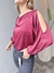 BLUSA MANGAS LARGAS CON RECORTE EN HOMBROS en internet