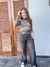 JEAN MOM PRINT HILO COBRE - tienda online