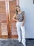 JEAN RECTO ELASTIZADO BLANCO HILO COBRE - comprar online