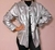 CAMPERA ENGOMADA PLATEADA - comprar online