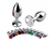 Plug de Metal com Joia Tamanho Médio (8,5 cm) - Importado - comprar online
