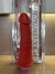Prótese frutada morango. Com vibrador interno. 18 x 4,4 cm.