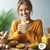 Leche Dorada vegental a base de crema de coco, curcuma, fengibre, cardamomo, maca, canela y miel