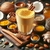 Leche Dorada vegental a base de crema de coco, curcuma, fengibre, cardamomo, maca, canela y miel - comprar en línea