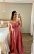 Vestido de Festa Rafaela Rosa Canela