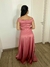 Vestido de Festa Rafaela Rosa Canela - Maria Alice - Vestidos