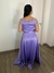 Vestido de Festa Rafaela Lilás Lavanda - loja online