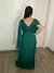 Vestido de Festa Samara Verde Esmeralda - loja online