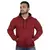 Moletom Rosa Masculino Feminino Capuz Canguru Liso Blusa de Frio Flanelada Casac - comprar online