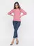 Blusa tricot feminina manga longa bufante social - Rocha & Lopes