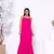 Vestido Longo Liso Feminino Babado Com Bojo Alcinha Regulável Muito Lindo - comprar online