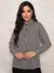 Camisa listrada Sólido Botão frontal ,social,vcasual, estilo - loja online