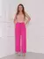 Calça pantalona lisa casula da moda, blogueira - comprar online