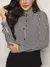 Camisa listrada Sólido Botão frontal ,social,vcasual, estilo - loja online