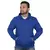 Moletom Rosa Masculino Feminino Capuz Canguru Liso Blusa de Frio Flanelada Casac - Rocha & Lopes