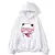 moletom Harajuku Casal Hoodies Bubu, homens e mulheres, pulôver Kawaii Cartoon - loja online