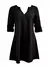 Vestido de manga comprida com decote em v feminino - comprar online
