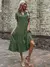 Vestido com decote em v de verão feminino - comprar online