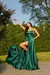 Fatapaese vestido de baile elastano cetim com fenda lateral a linha colher estiloso formatura casamento - loja online