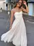 Vestido Longo Apertado Feminino, Vestidos com Zíper Later