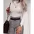 Blusa Feminina Gola Alta Manga Longa Segunda Pele Cacharrel para o Frio Canelado