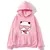 moletom Harajuku Casal Hoodies Bubu, homens e mulheres, pulôver Kawaii Cartoon - comprar online