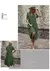 Vestido com decote em v de verão feminino - comprar online