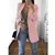 Terno casual slim fit feminino com pescoço polo, casaco temperado, moda europeia - Rocha & Lopes