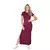 Vestido Longo Feminino Manga Curta