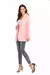 Terno casual slim fit feminino com pescoço polo, casaco temperado, moda europeia - Rocha & Lopes