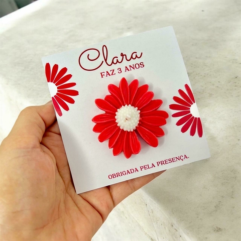 VELA MINI MARGARIDA - 10 unidades - comprar online