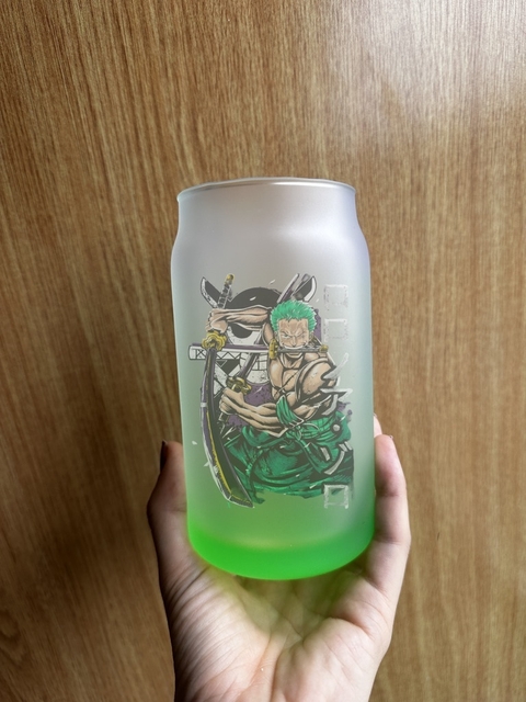 Vaso tipo lata fondo color