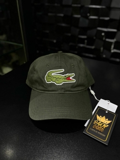 Boné Lacoste Big Croc Verde
