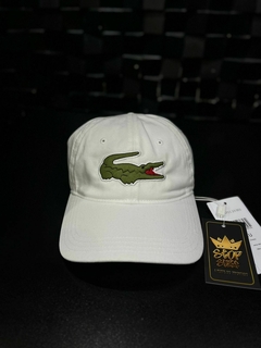 Boné Lacoste Big Croc Branco
