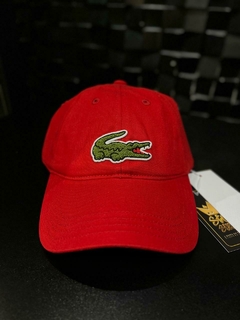 Boné Lacoste Big Croc 2025 Vermelho