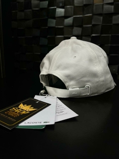 Boné Lacoste Holiday Branco na internet