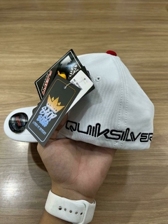 Boné Quiksilver Letreiro Branco 2025 - loja online