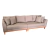 Sofá Pierri | Tecido Acquablock | Base De Madeira | 270cm - comprar online