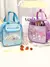 Imagem do 1pc isolado moda portátil almoço saco bonito dos desenhos animados hellokitty