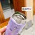 350ml sanrio hello kitty aço inoxidável 316 garrafa térmica kawaii kuromi cin - Cinnamoroll Brasil