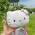 Hello kitty mini bolsa de ombro kawaii dos animados mensag