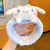 Sanrio kawaii almofada bandana cinnamoroll minha melodia kuromi purin maquiagem na internet