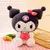 Sanrio sorvete olá kitty kuromi melodia cinnamoroll brinquedos de pelúcia joga - loja online