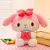 40cm sanrio plushies bonecas dos desenhos animados kuromi pelúcia boneca minha na internet