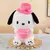 Novo sanrio kawaii olá kitty brinquedos de pelúcia travesseiro boneca cinnamor