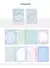 Sanrio adesivo livro bonito melodia cinnamoroll kitty mão livro nota papel dos