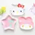 My Melody Sanrio Prato de Jantar para Crianças, Anime Cartoon Snacks Bandeja, P - Cinnamoroll Brasil