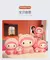 Grande Sanrio My Melody Transformou em um travesseiro de panda recheado com bone