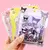 Sanrio kuromi caderno cinnamoroll melodia diário tamanho pequeno kawaii miini p - loja online