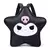 Kuromi hellokitty japonês kawaii criativo estrela de cinco pontas mochila pu de